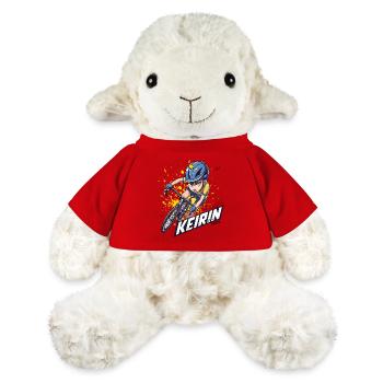 Japanese Keirin Cycling Anime Character - MiniFeet® Sheep Annika - red - Front