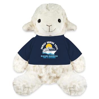 Croisière en famille 2024 Voyage Cruising Tour Matching - Mouton en peluche Annika MiniFeet® - bleu marine - Devant