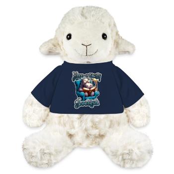 Nilpferd-kritischer Bücherwurm Niedliches Lesehippo - MiniFeet® Schaf Annika - French Navy - Vorne