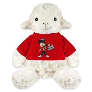 HOMME PUNK - Mouton en peluche Annika MiniFeet® - rouge - Devant