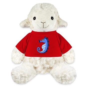 hippocampe - Mouton en peluche Annika MiniFeet® - rouge - Devant