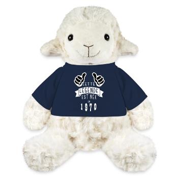 Légende 1970 Authentic 1970 Vintage Bursdag - Mouton en peluche Annika MiniFeet® - bleu marine - Devant