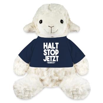 halt stop jetzt - MiniFeet® Schaf Annika - French Navy - Vorne