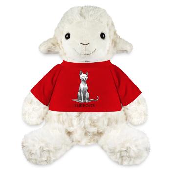 Likes cats - MiniFeet® Sheep Annika - red - Front