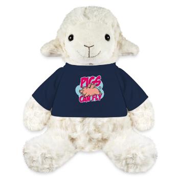 Les cochons peuvent voler - Mouton en peluche Annika MiniFeet® - bleu marine - Devant