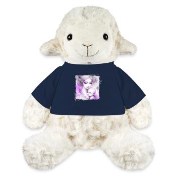 Flowers Women girl fashion design art female style - MiniFeet® Sheep Annika - french navy - Front
