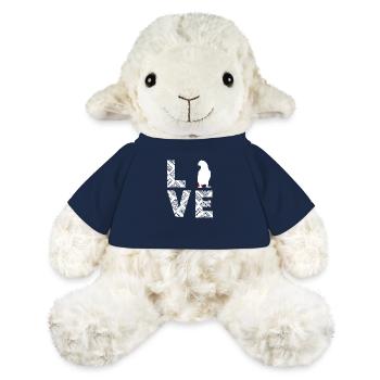 African Grey Parrot Love - MiniFeet® Sheep Annika - french navy - Front