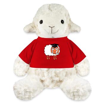 Mouton École Certificat Diplôme Universitaire Abi Étudiants - Mouton en peluche Annika MiniFeet® - rouge - Devant