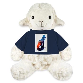 Fuchs Füchse Tier Watercolor - MiniFeet® Schaf Annika - French Navy - Vorne