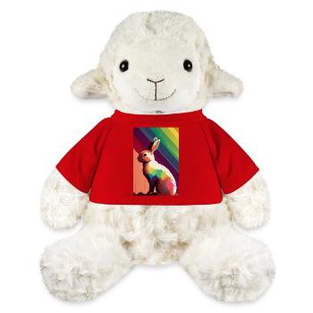 Lapin Lapin Animal Lapins De Compagnie Coloré - Mouton en peluche Annika MiniFeet® - rouge - Devant