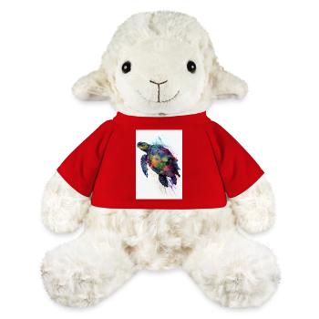 Tortue Tortue de mer Tortues - Mouton en peluche Annika MiniFeet® - rouge - Devant