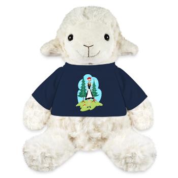 Forêt-Noire Fille Fille - Mouton en peluche Annika MiniFeet® - bleu marine - Devant