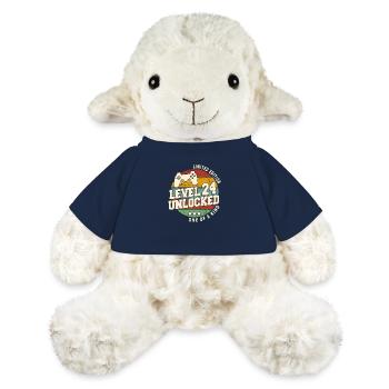 Vintage Né(e) un mois de 2000 anniversaire - Mouton en peluche Annika MiniFeet® - bleu marine - Devant