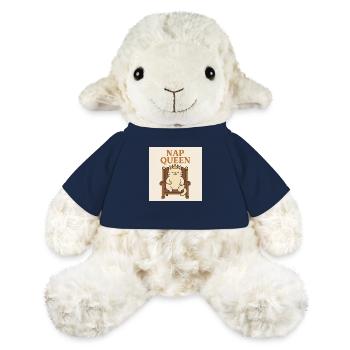 Reine de la sieste - Mouton en peluche Annika MiniFeet® - bleu marine - Devant