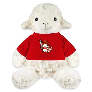 Duck Knight Armor Sword Shield Helmet Fighter - MiniFeet® Sheep Annika - red - Front
