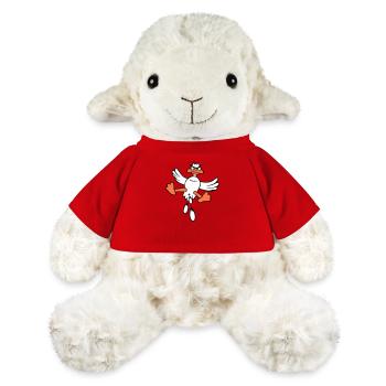 Duck Bird Flying Feces Attack From Above Attack Fun - MiniFeet® Sheep Annika - red - Front