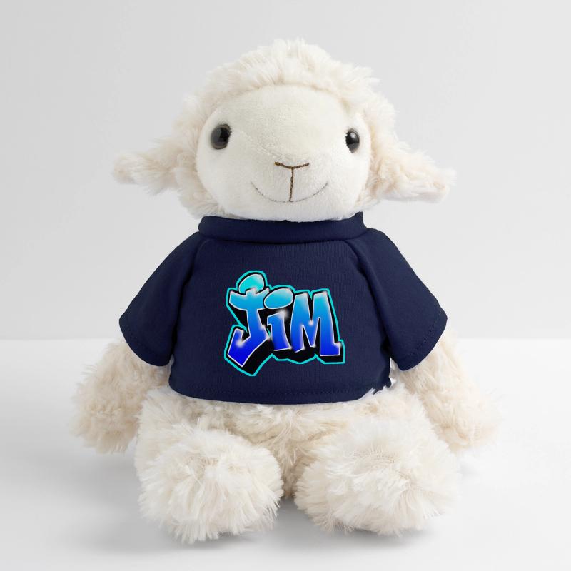GRAFFITI NAME JIM Mouton en peluche Annika MiniFeet®
