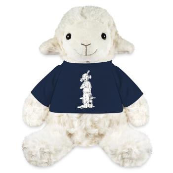 Singing Guitarist - MiniFeet® Sheep Annika - french navy - Front
