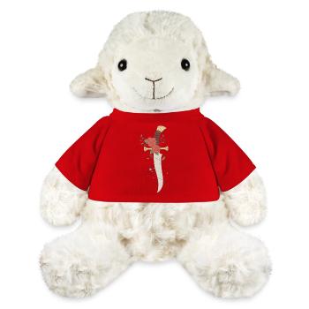 Couteau de roses - Mouton en peluche Annika MiniFeet® - rouge - Devant