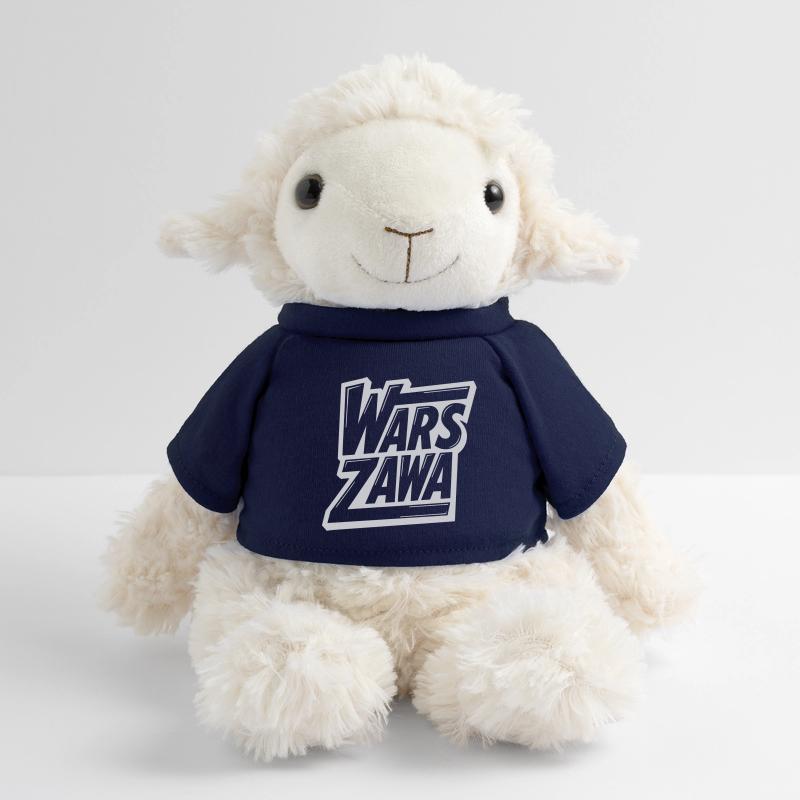 Varsovie, logo de Varsovie Mouton en peluche Annika MiniFeet®