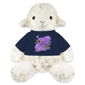 Amour à la Française Lavande et flair provençal - Mouton en peluche Annika MiniFeet® - bleu marine - Devant