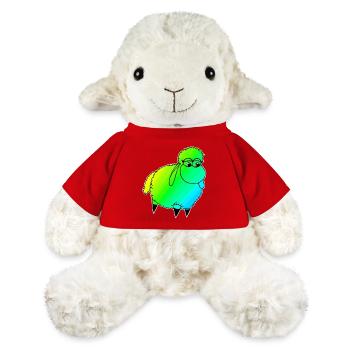Wolly Sheeeepling Retro wave - MiniFeet® Schaf Annika - Rot - Vorne