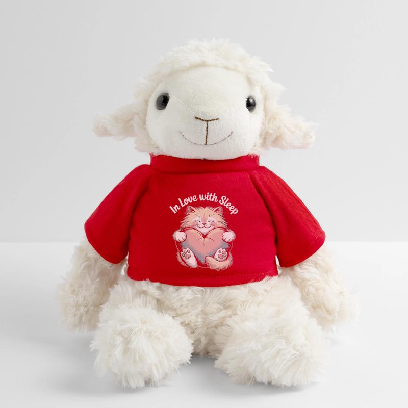 Conception de chat mignon avec coeur Mouton en peluche Annika MiniFeet®