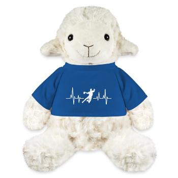 Table tennis heartbeat - MiniFeet® Sheep Annika - royal blue - Front