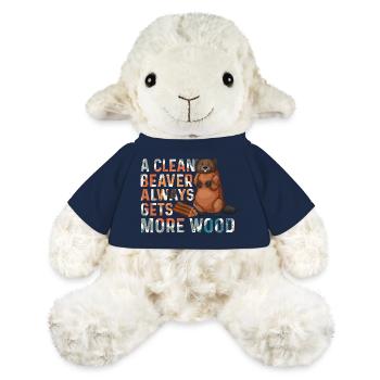 Sauberer Biber Holt Mehr Holz - MiniFeet® Schaf Annika - French Navy - Vorne