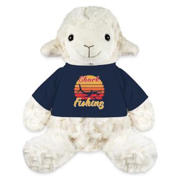 Shark Fishing - Mouton en peluche Annika MiniFeet® - bleu marine - Devant