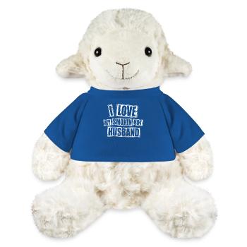 Mari Conjoint Famille Mariage - Mouton en peluche Annika MiniFeet® - bleu roi - Devant