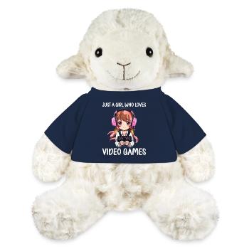 Gaming Console PC Gamer Girl Gamer Girl - MiniFeet® Sheep Annika - french navy - Front