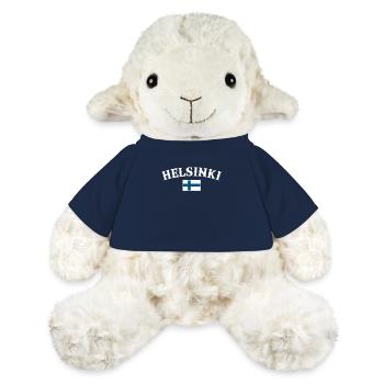 Helsinki Finland Finland Finnish Flag Finn - MiniFeet® Sheep Annika - french navy - Front