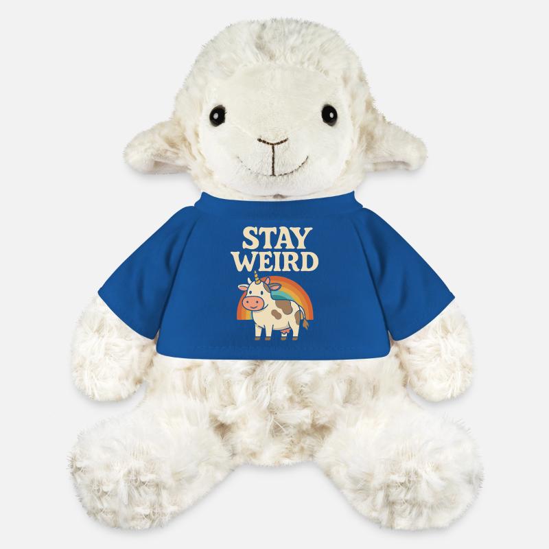Stay crazy - MiniFeet® Sheep Annika - royal blue