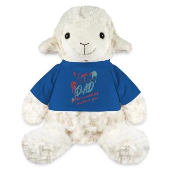 I am a Paintball dad, regular but much cooler - MiniFeet® Sheep Annika - royal blue - Front