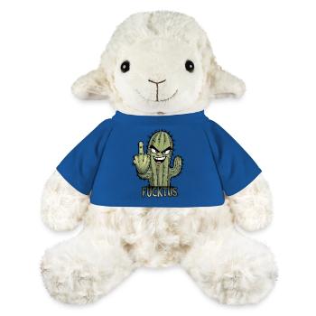 de baise - Mouton en peluche Annika MiniFeet® - bleu roi - Devant