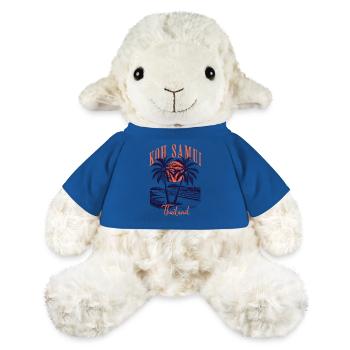 Plage de Koh Samui Thailand - Mouton en peluche Annika MiniFeet® - bleu roi - Devant