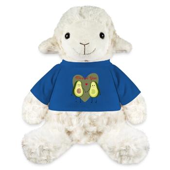 L’amour de l’avocat, toi et moi... Un couple d’amants - Mouton en peluche Annika MiniFeet® - bleu roi - Devant