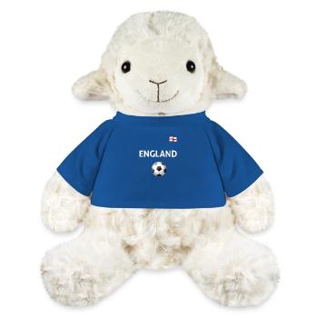 Équipe d’Angleterre de football - Rouge, Bleu et Gris - Mouton en peluche Annika MiniFeet® - bleu roi - Devant