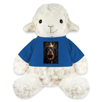 Rottweiler Hund King - MiniFeet® Schaf Annika - Königsblau - Vorne