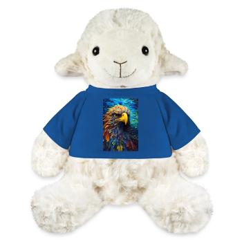 Eagle Animal Eagle Bald Eagle Colorful - MiniFeet® Sheep Annika - royal blue - Front
