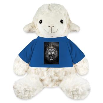 Lion Lion Animal Africa Animal - MiniFeet® Sheep Annika - royal blue - Front