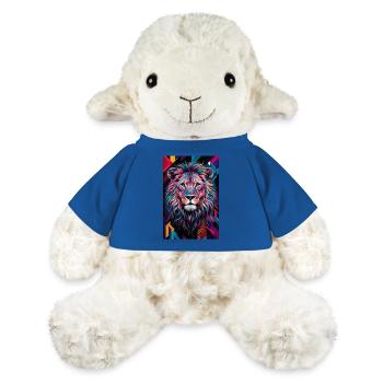 Lion Lion Animal Africa Animal - MiniFeet® Sheep Annika - royal blue - Front