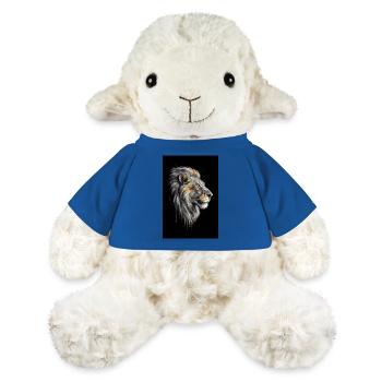 Lion Lion Animal Africa Animal - MiniFeet® Sheep Annika - royal blue - Front