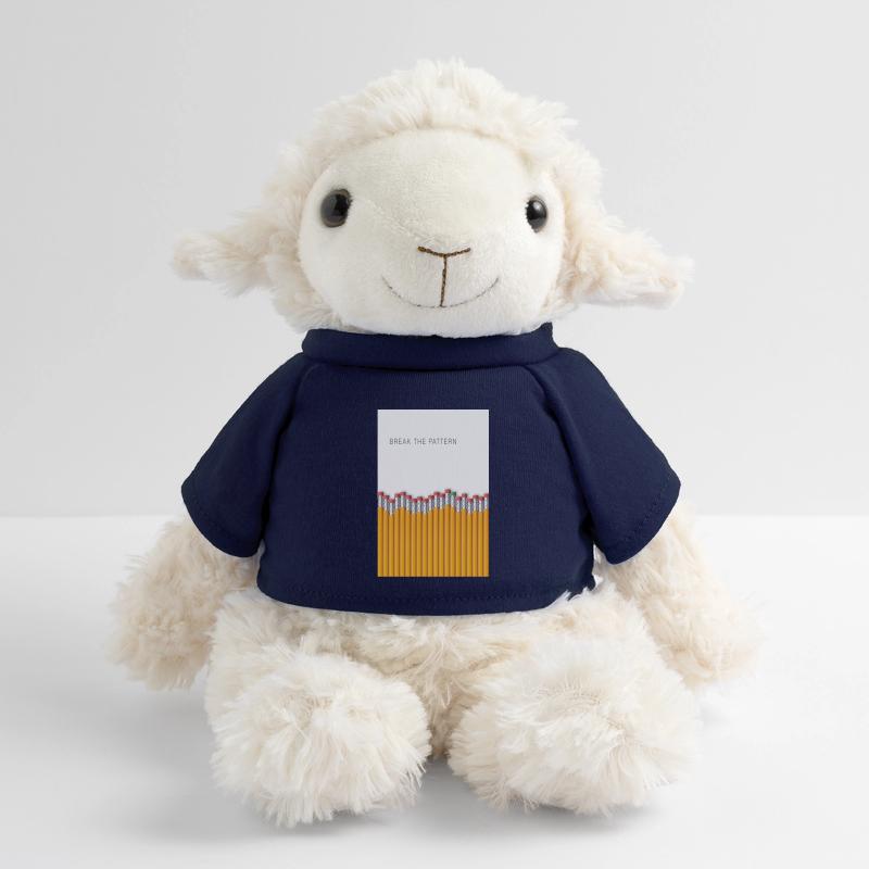 Break the Pattern Minimalist Statement Design MiniFeet® Sheep Annika