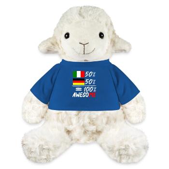 50% Italienisch 50% deutsch - MiniFeet® Schaf Annika - Königsblau - Vorne