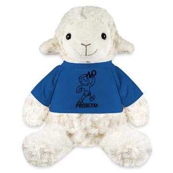 Leg prosthesis ? No problem! - MiniFeet® Sheep Annika - royal blue - Front