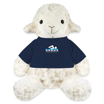 natation - Mouton en peluche Annika MiniFeet® - bleu marine - Devant