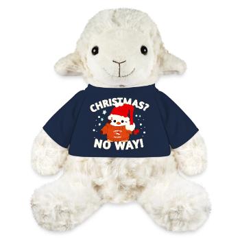 Funny Christmas Penguin - MiniFeet® Sheep Annika - french navy - Front