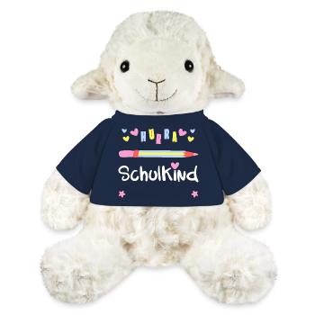 HURRA SCHULKIND - EINSCHULUNG + Name des Kindes - MiniFeet® Schaf Annika - French Navy - Vorne